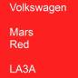 Preview: Volkswagen, Mars Red, LA3A.